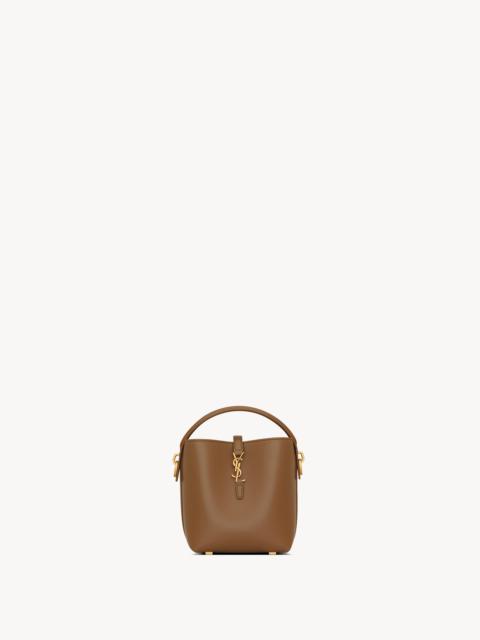 SAINT LAURENT LE 37 MINI IN SHINY LEATHER