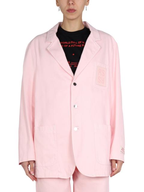 Raf Simons Raf Simons Women Logo Patch Jacket