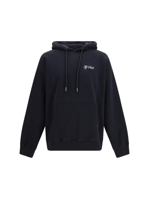 Off-White Off-White Script Logo Skate Hoodie Black