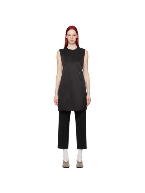 MM6 Maison Margiela Black Self-Tie Minidress