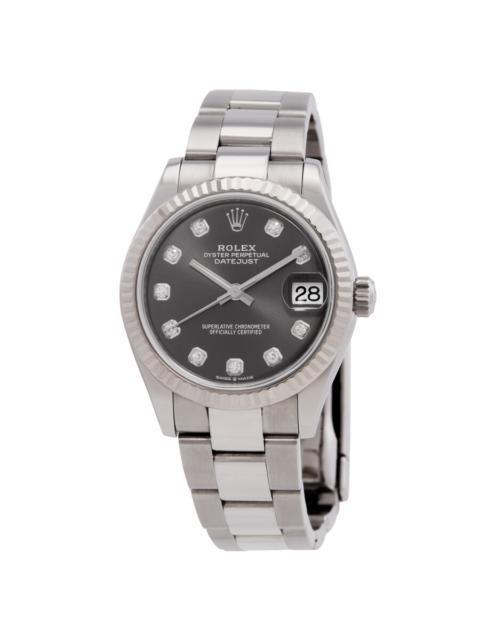 ROLEX Rolex Datejust 31 Automatic Diamond Ladies Watch 278274GYDO