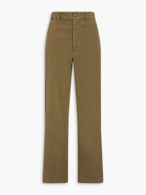 NILI LOTAN Eliot cotton-blend twill straight-leg pants