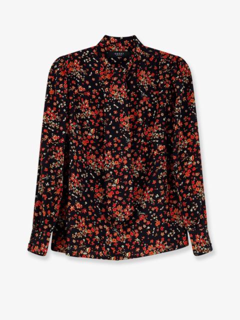 GUCCI Gucci Printed Silk Shirt