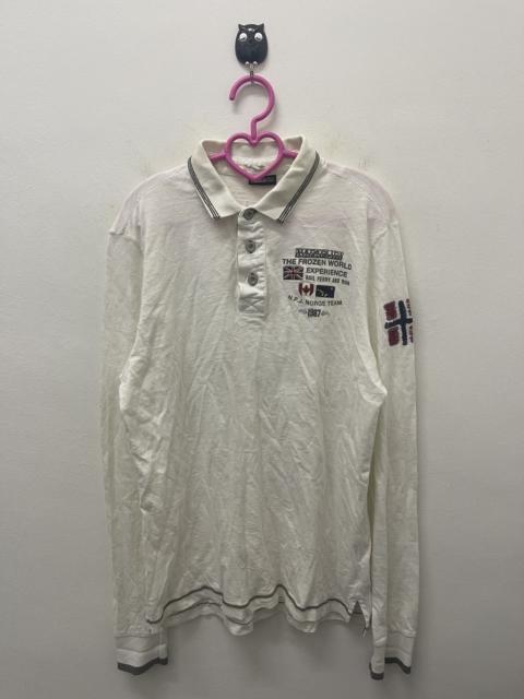 Other Designers Rare Vintage NAPAPIJRI Long Sleeves Polo