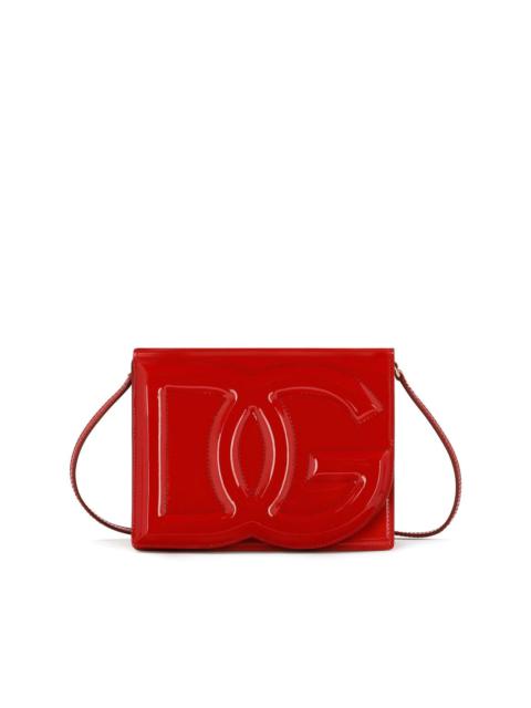 DG Logo leather crossbody bag