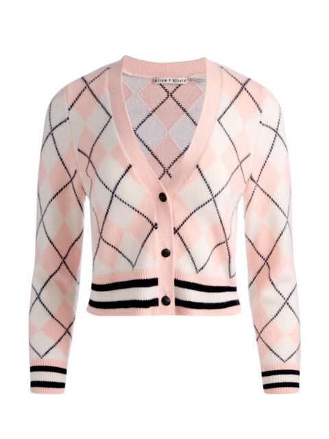 Alice + Olivia GRACE CASHMERE CARDIGAN