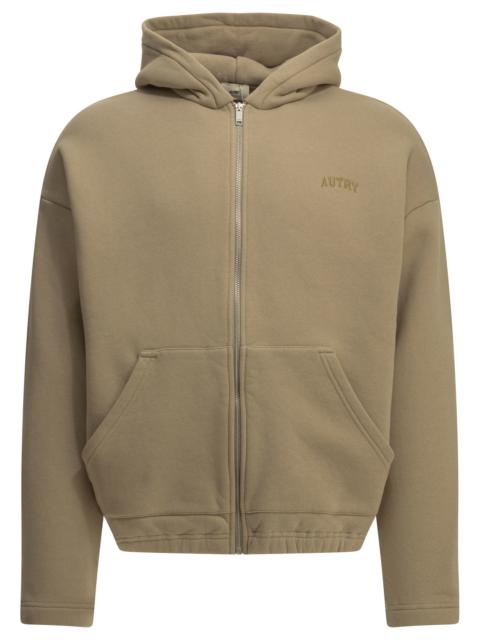 AUTRY Autry Zip-up Sweatshirt Beige Men