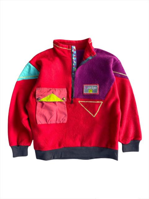 Other Designers Other - Voltige france multicolor polarplus fleece pullover