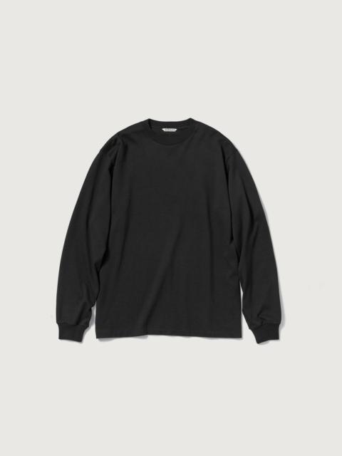 AURALEE LUSTER PLAITING L/S TEE
