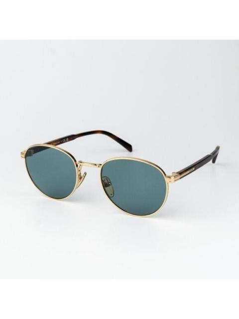 Prada Prada Men Sunglasses Gold Lago Round PRB51S 5AK40K NEW AUTHENTIC