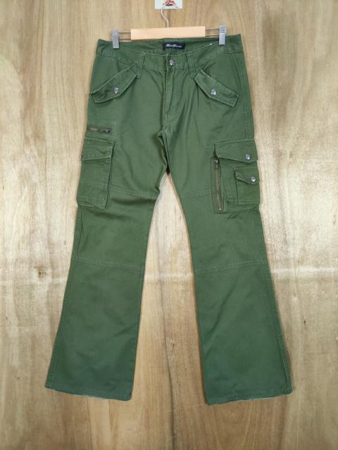 Other Designers Roots - ROOTS THREE FLARE CARGO PANTS MULTIPOCKET TACTICAL