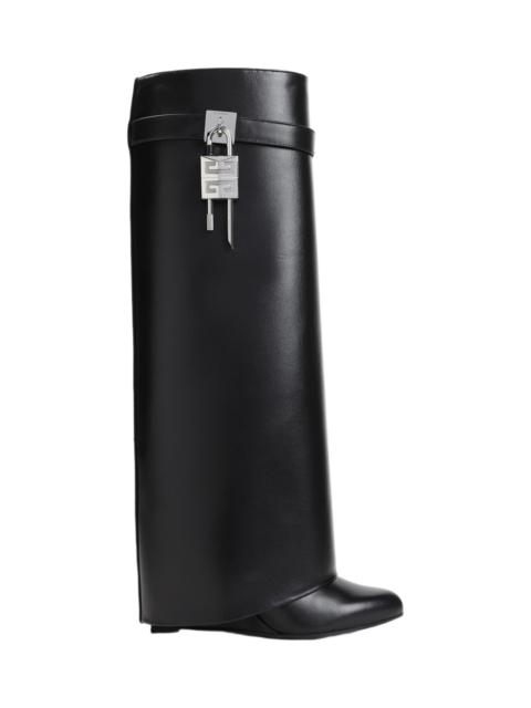 Givenchy Shark Lock Leather Boots