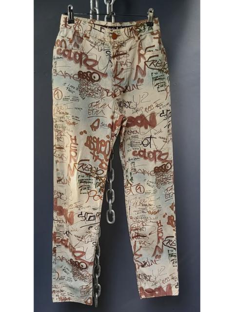 Other Designers Vintage - Grail SS94 Graffiti Jeans Pants
