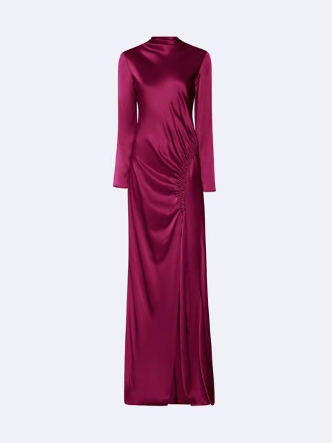 LAPOINTE Satin Tab Gown