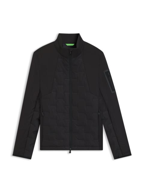 BOSS CROPPED DOWN JACKET WITH WATER-REPELLENT FINISH