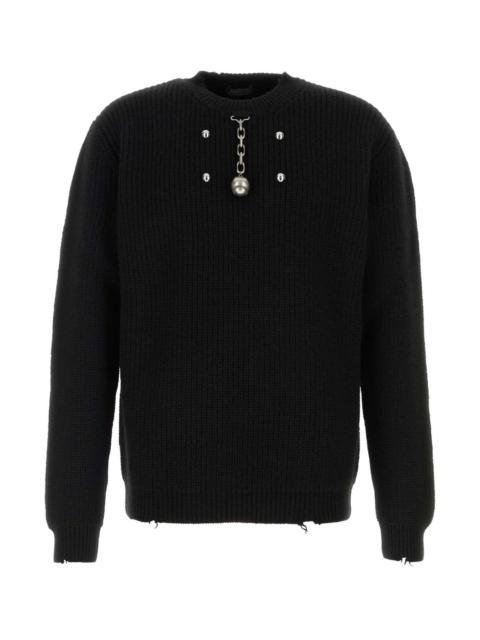 Prada Prada Men Black Wool Sweater