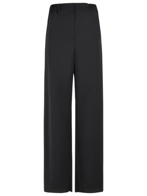 Max Mara Max Mara 'EDITTO' Black Virgin Wool Pants