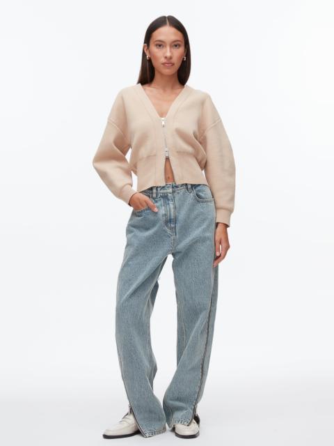 3.1 Phillip Lim Round Sleeve Zip Cardigan