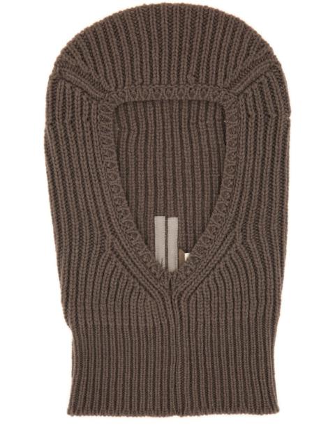 Rick Owens Men Knitted Balaclava