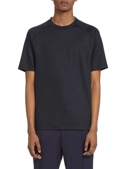 ZEGNA High Performance Short Sleeve Wool T-Shirt