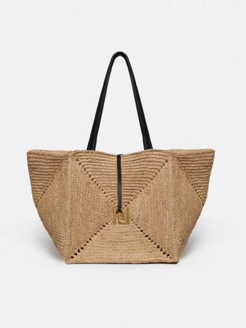 Nanushka Raffia Charm Tote