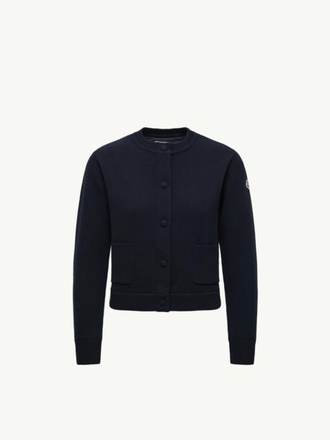 Moncler Padded Wool Cardigan
