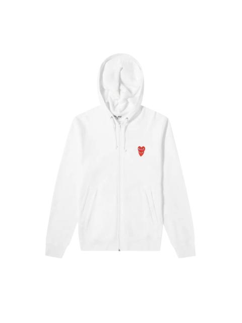 Comme des Garçons PLAY Comme des Garçons PLAY Mini Logo Hoodie 'White'