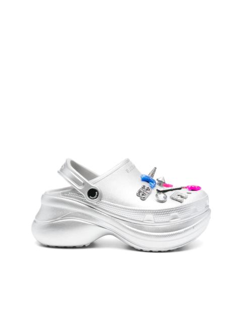 BALENCIAGA Balenciaga Silver Mules Women
