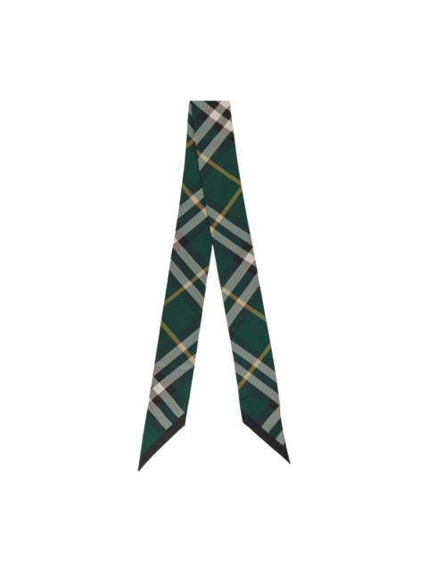 Vintage Check Pointed-tip Scarf