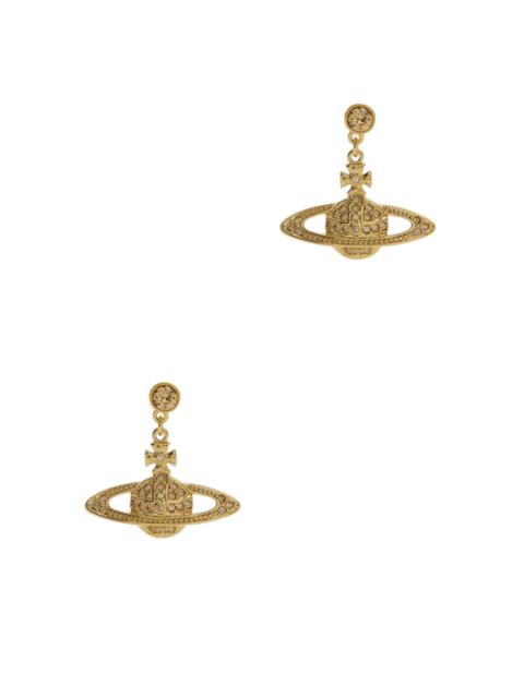 Vivienne Westwood Mini Bas Relief orb drop earrings