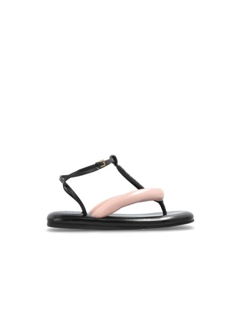 Givenchy GIVENCHY Boudoir Black/Pink Sandals New & Authentic (Women's