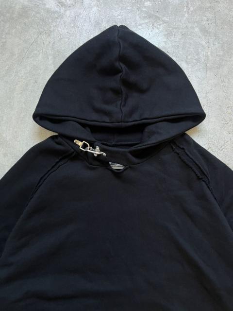Other Designers Designer - Opium* Raw Image Baggy Hoodie