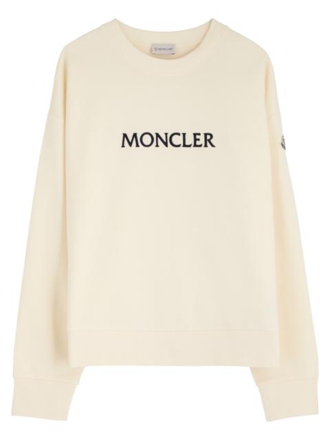 Moncler Moncler Logo-embroidered Cotton Sweatshirt