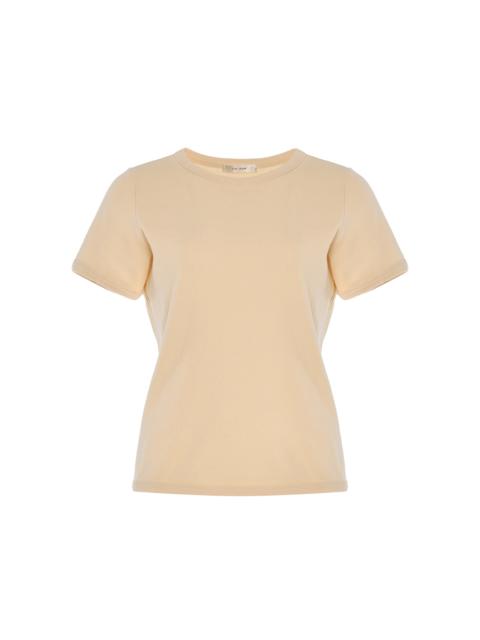 The Row Torya Cotton Tee ivory