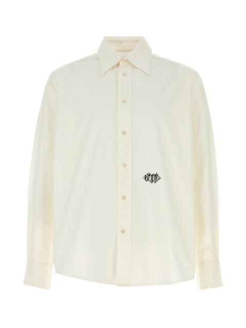 BODE White poplin Monogrammed shirt