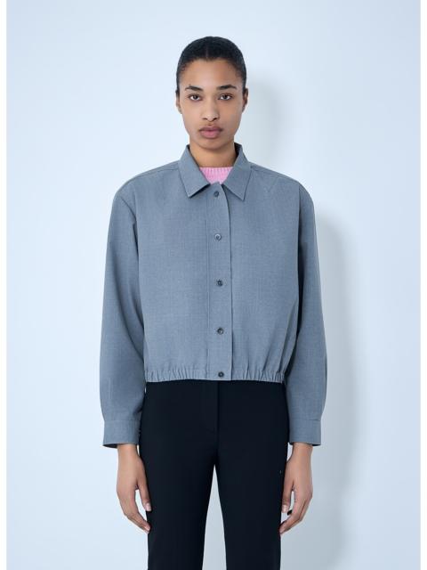 Jil Sander Jil Sander Women Cotton Poplin Cropped Shirt