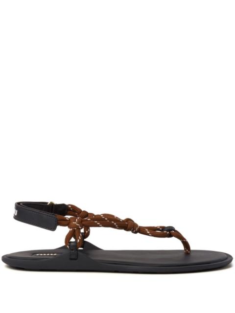 Miu Miu Miu Miu Women Thong Sandals