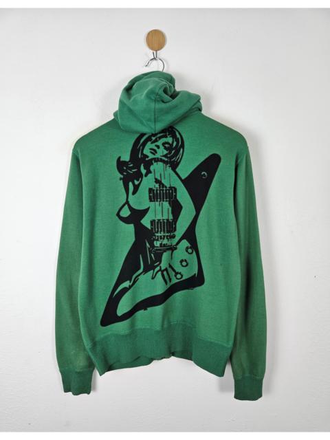 Hysteric Glamour Hysteric Glamour Guitar Girl Detroit Hoodie Sweater