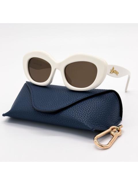 Loewe NEW LOEWE SUNGLASSES LW40153I 25E WHITE WOMEN EYEWEAR