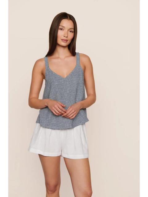 eberjey Linen Blend V Neck Cami