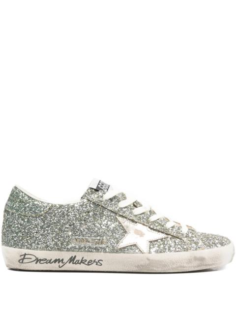 Golden Goose Golden Goose Super-Star Glitter Sneakers