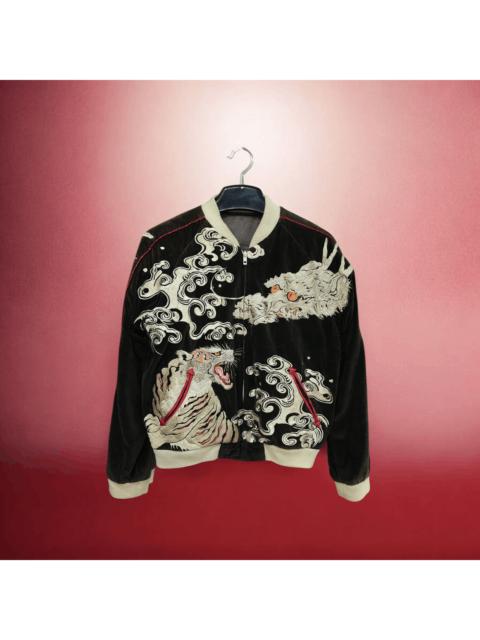 Other Designers Japanese Brand - Japanese Classic Script Reversible Sukajan Jacket