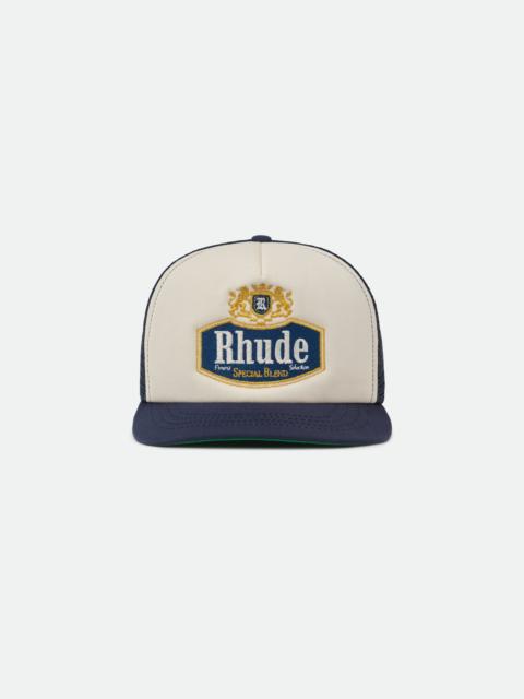Rhude SPECIAL-BLEND TRUCKER HAT
