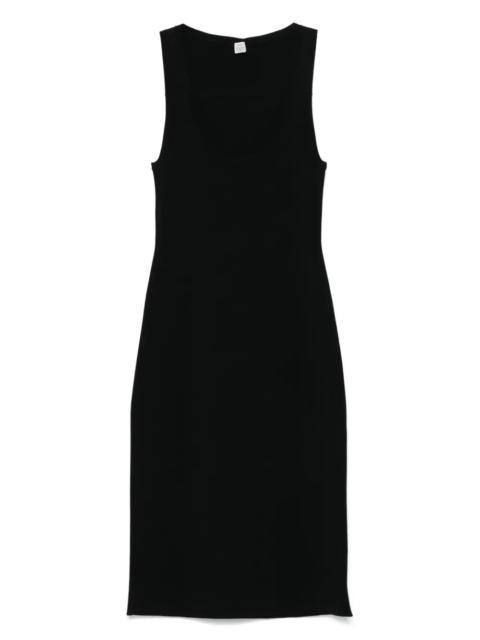 TOTEME Short Tank Dress in Black