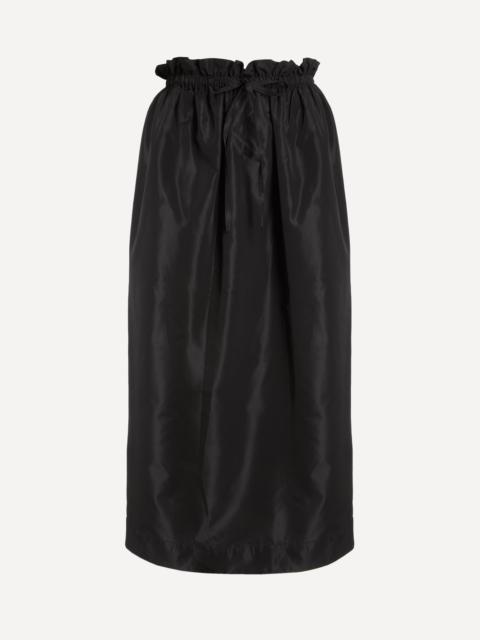 Simone Rocha Gathered Waist Tulip Midi Skirt
