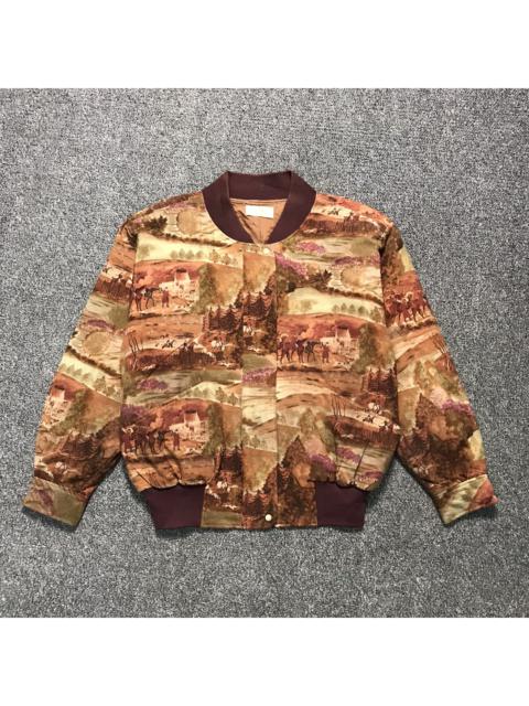 Other Designers Vintage - Vintage Japanese Brand Life Culture Bomber Jacket Style