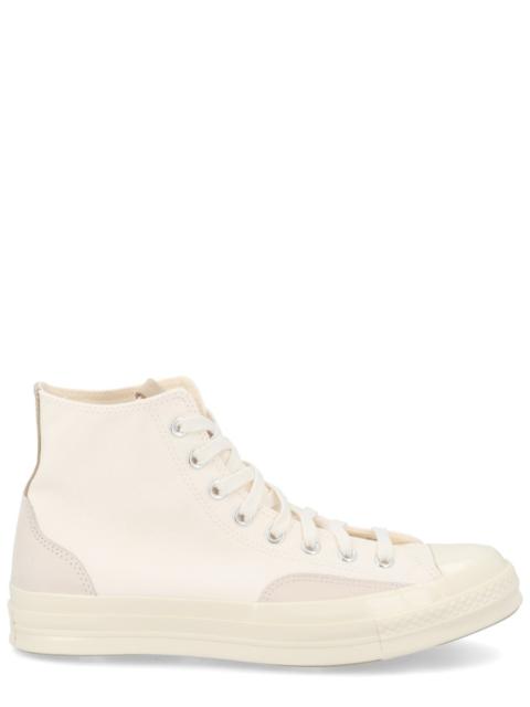 Converse CANVAS CHUCK 70 SNEAKER WITH LEATHER DETAILS