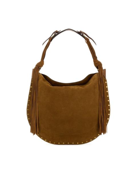 Isabel Marant ISABEL MARANT Brown Suede Oskan Suede Shoulder Bag New & Aut