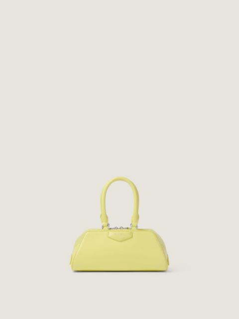 MINI ANTIGONA EAST-WEST BAG IN BOX LEATHER