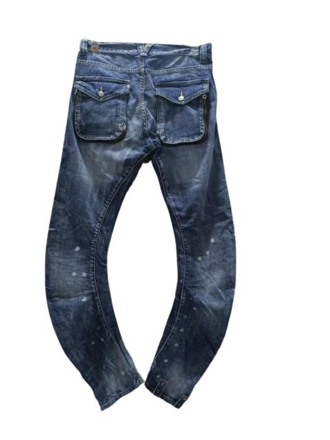 Other Designers Japanese Brand - PPFM japanese curling bondage jeans